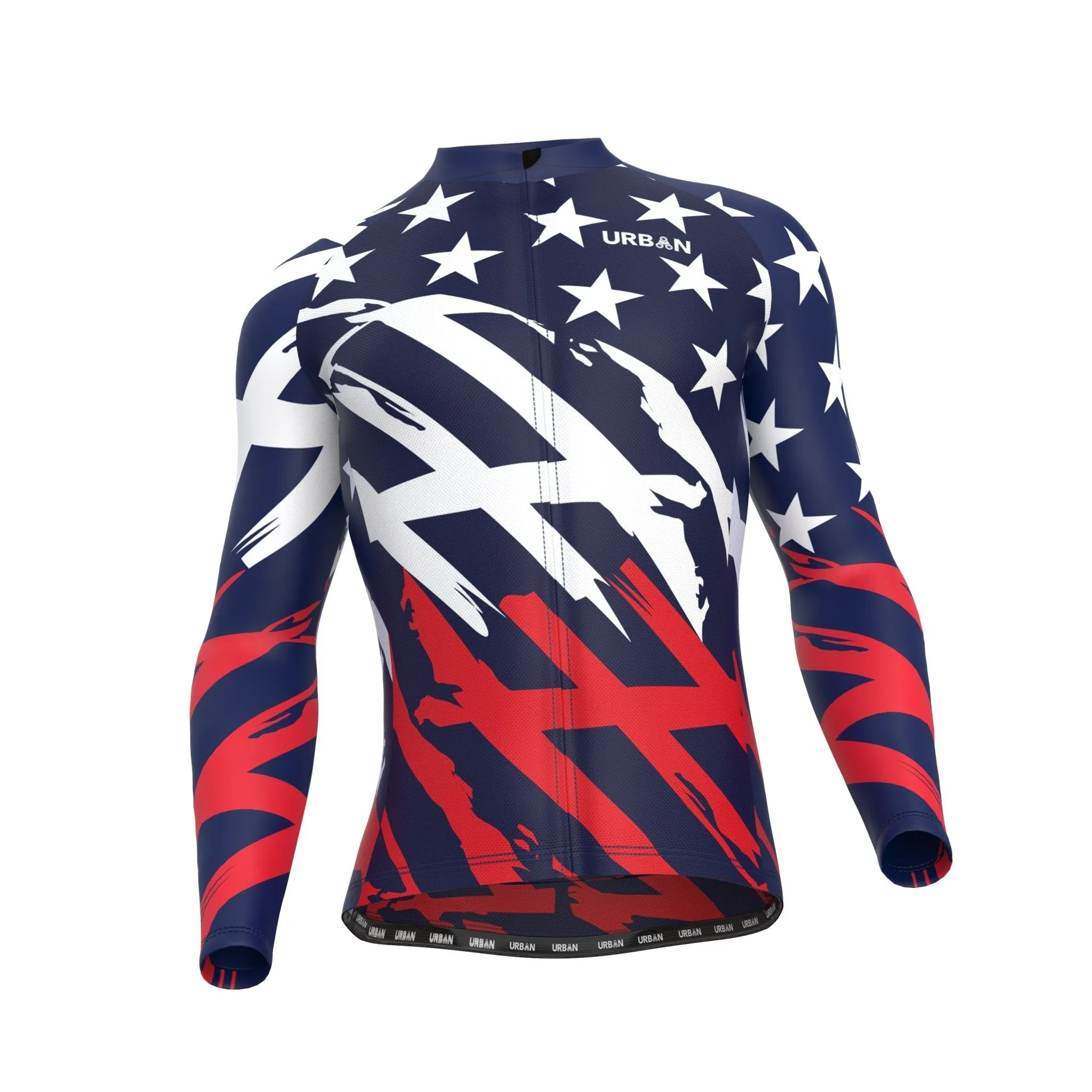 Men's All-American Long Sleeve Jerseys / Bib Tights