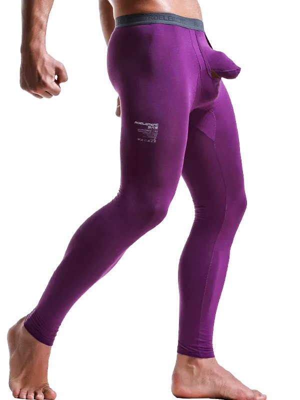 Men's Mid-Weight Wicking Thermal Bottoms