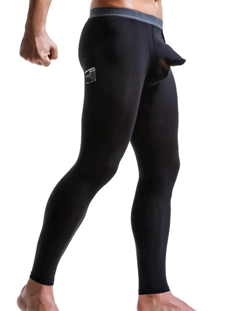 Men's Mid-Weight Wicking Thermal Bottoms