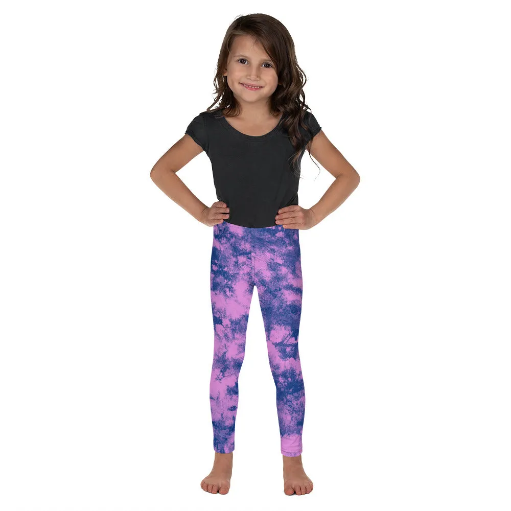 Navy Glaze Kid's Leggings