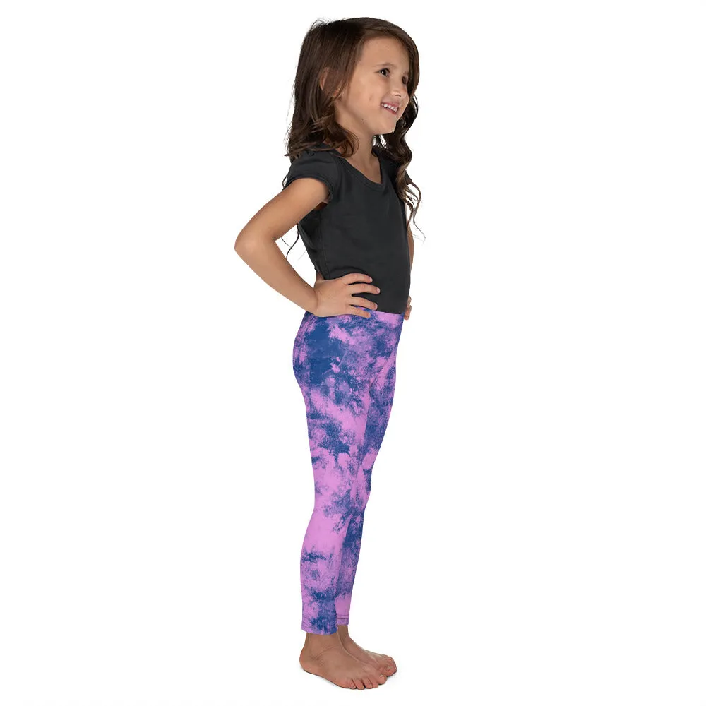 Navy Glaze Kid's Leggings