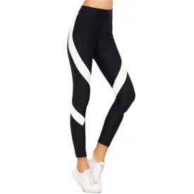 Panel High Waist Stretchy Leggings