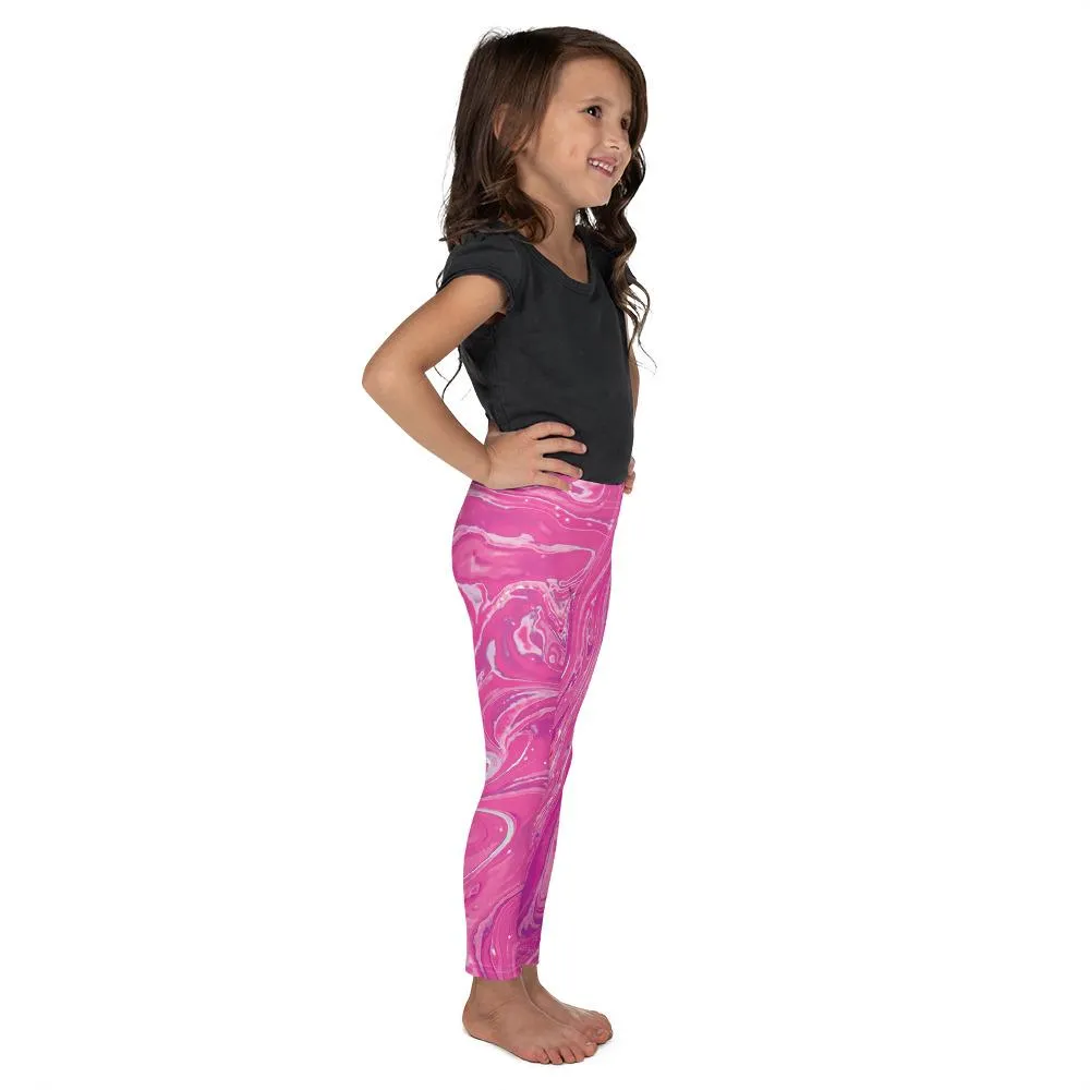 Pink Swirl Kid's Leggings