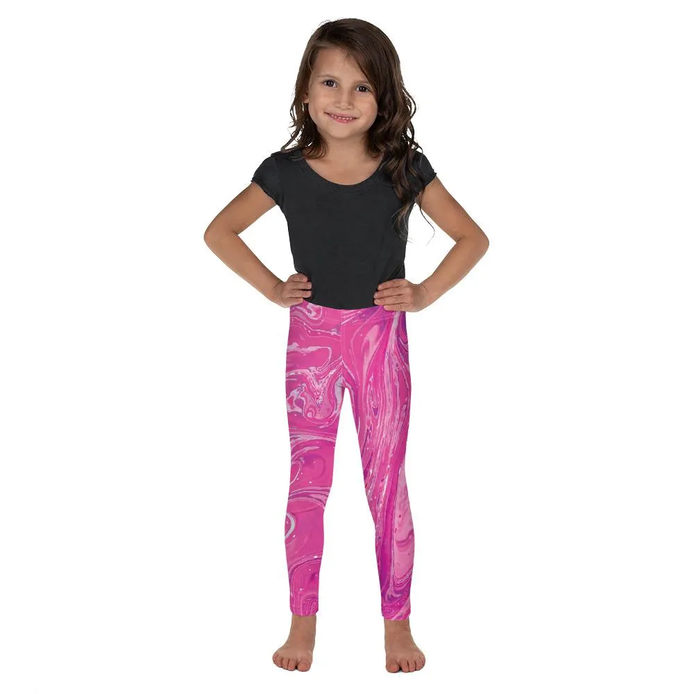 Pink Swirl Kid's Leggings