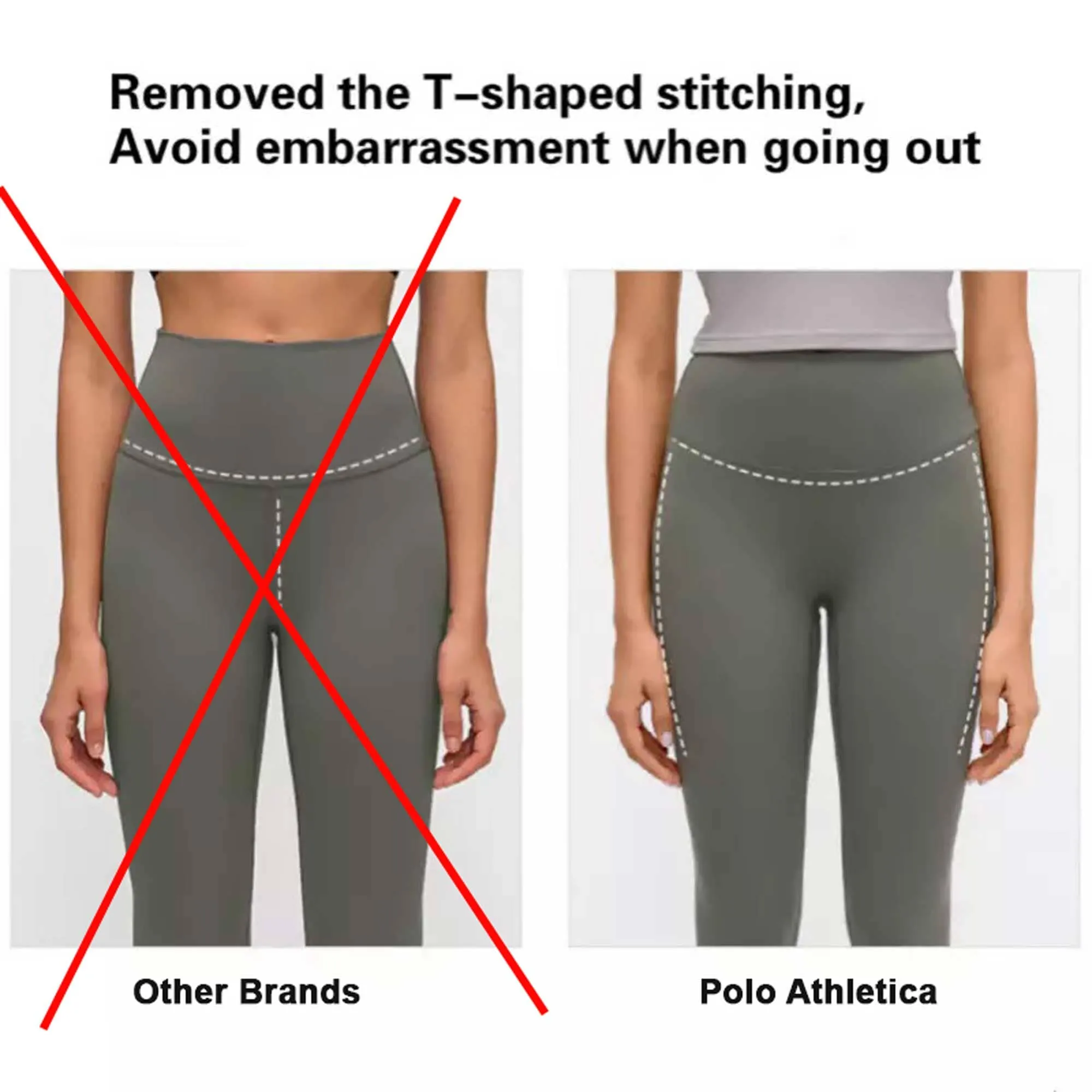 Polo Athletica Women's Core Activewear Seamless Leggings