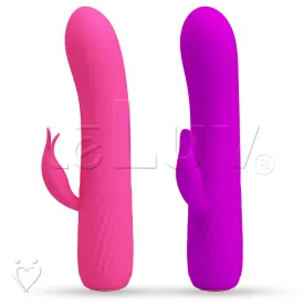 Rabbit Vibrator Flexible 12 Mode USB Rechargable Smooth Silicone