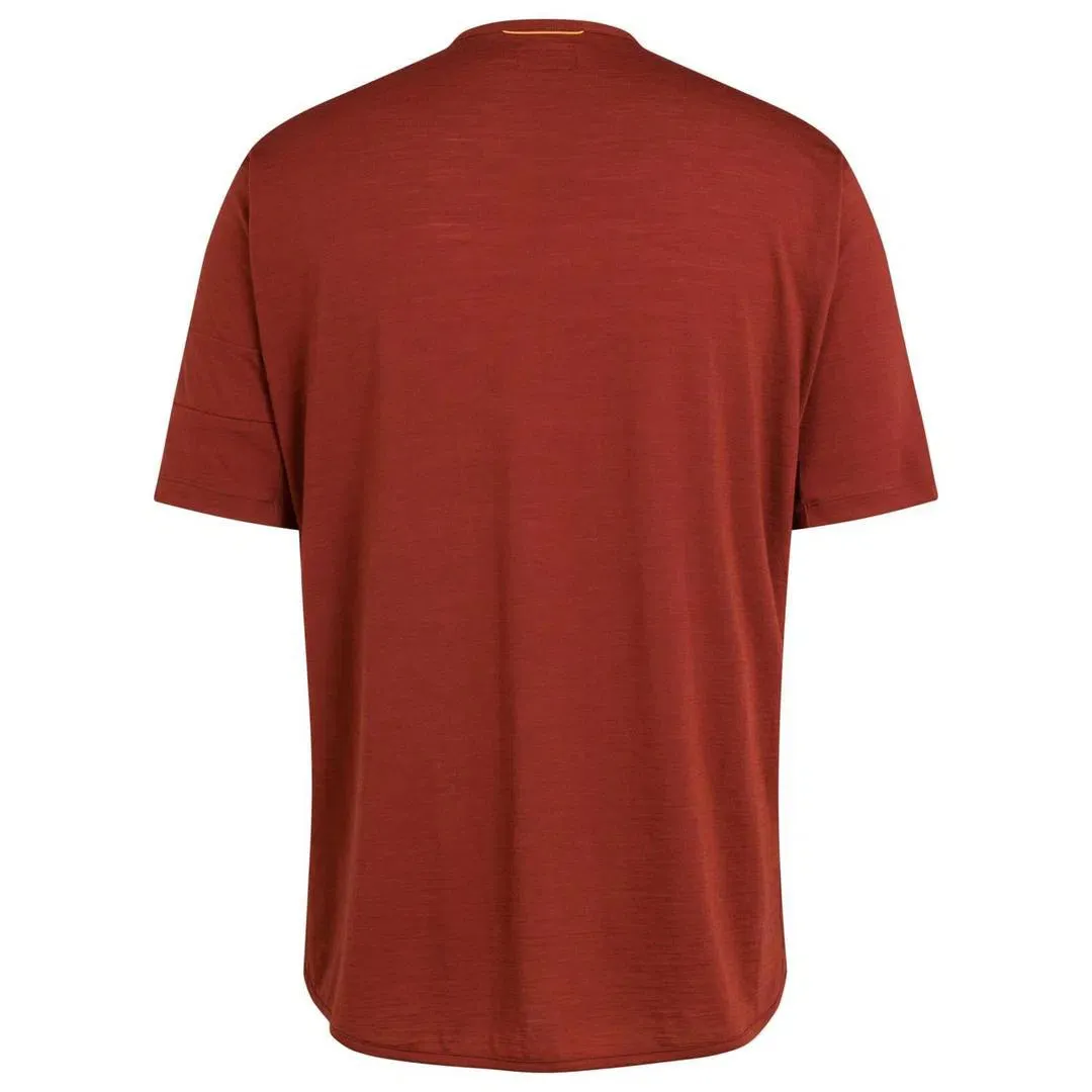 RAPHA Explore Merino Tshirt - FBR Brick