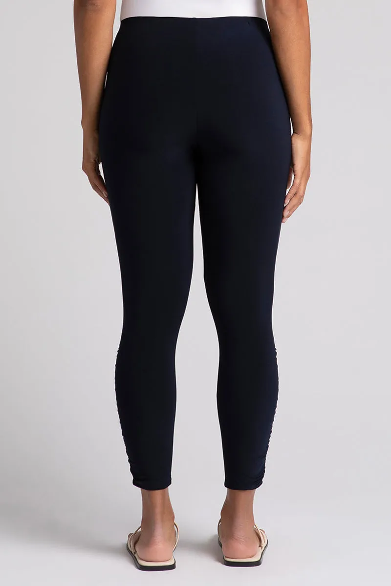 Revelry Ruched Legging | Navy