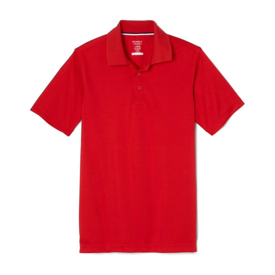 Short Sleeve Moisture Wicking Polo