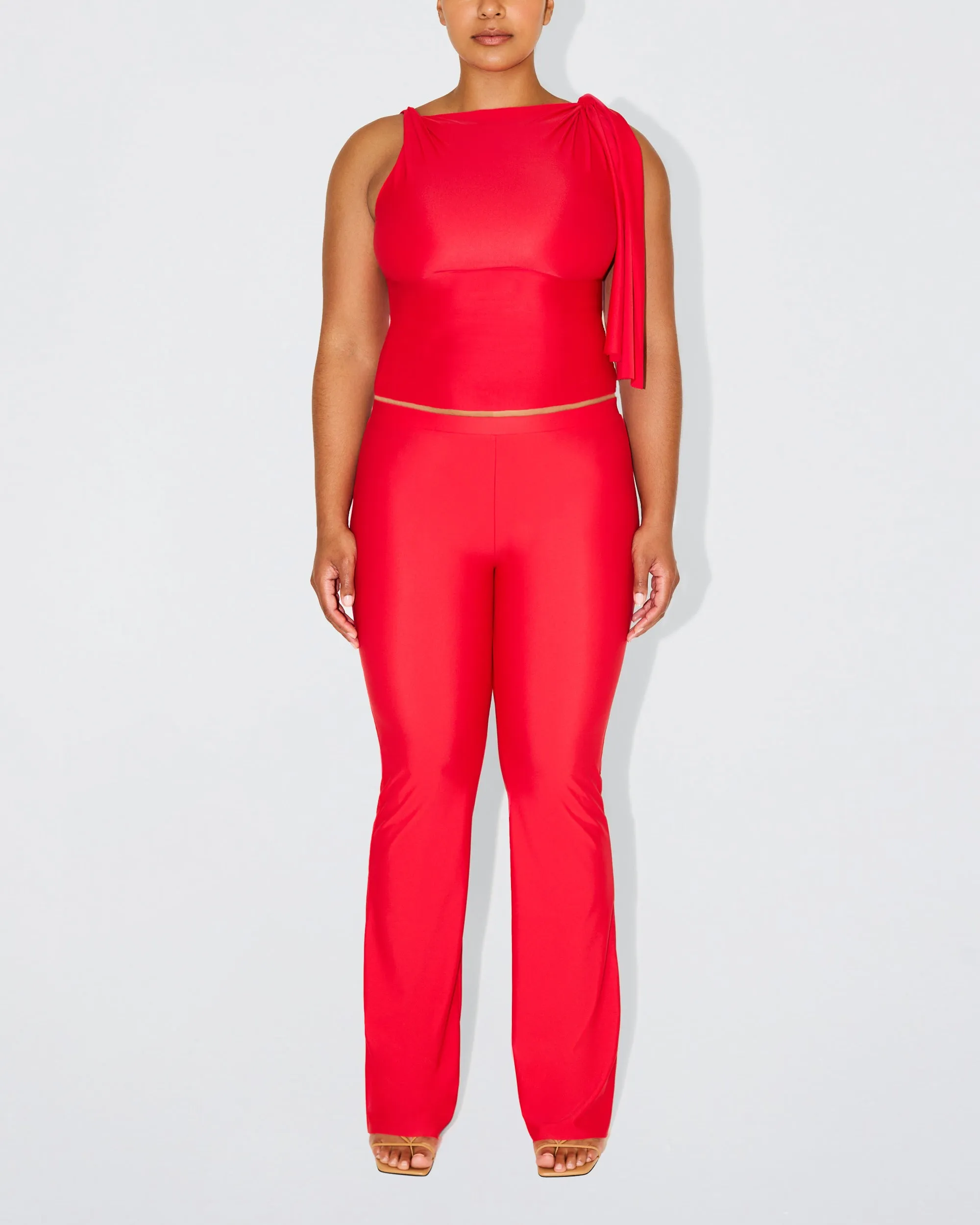 Sleek Stretch Low Rise Pant | Tomato