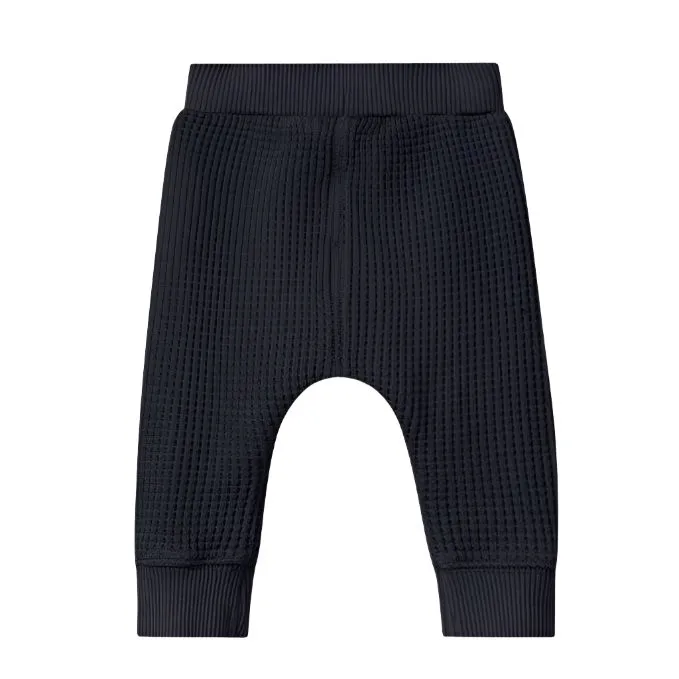 Snug (Portugal) - Organic Waffle Weave Leggings - Navy