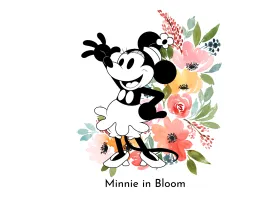 Steamboat Willie - Bloom - Flare leggings