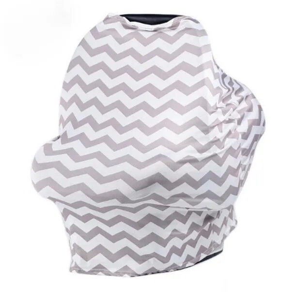 Stretchy Earthy Baby Car Seat or Nursing Cover