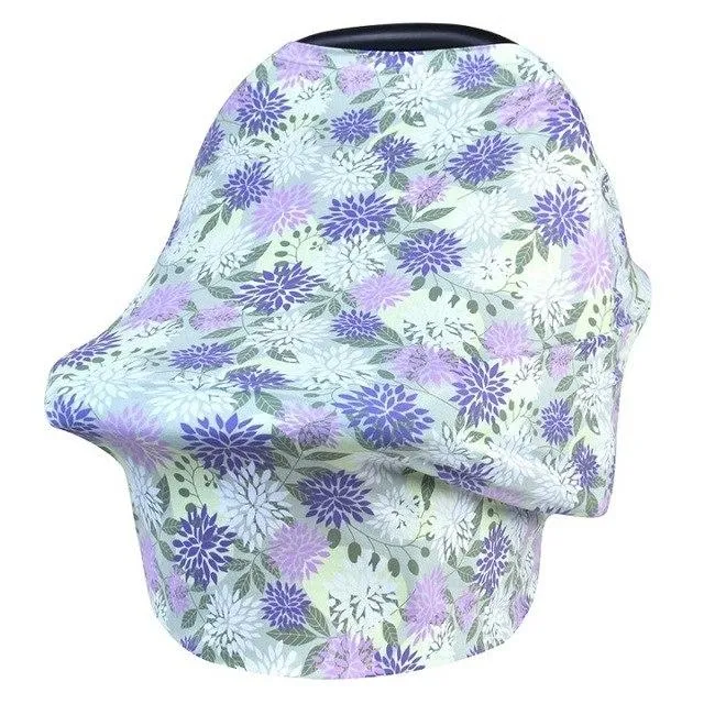 Stretchy Earthy Baby Car Seat or Nursing Cover