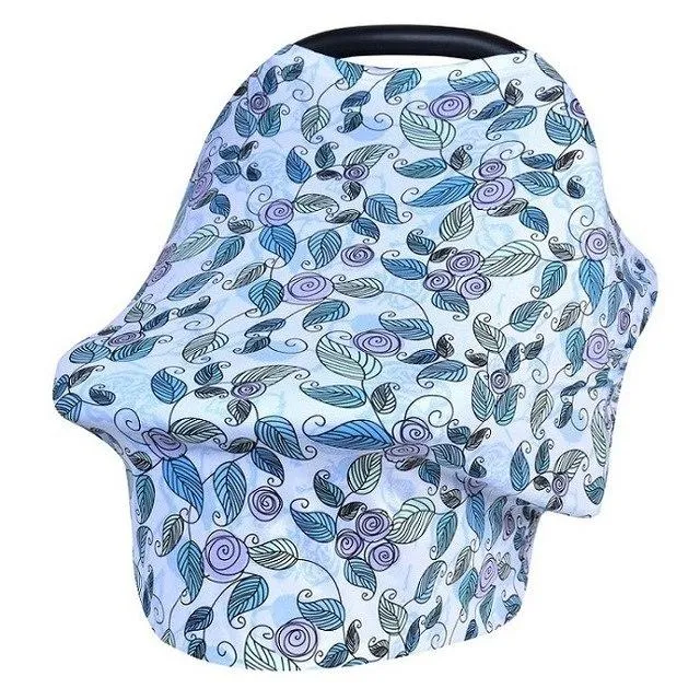 Stretchy Earthy Baby Car Seat or Nursing Cover