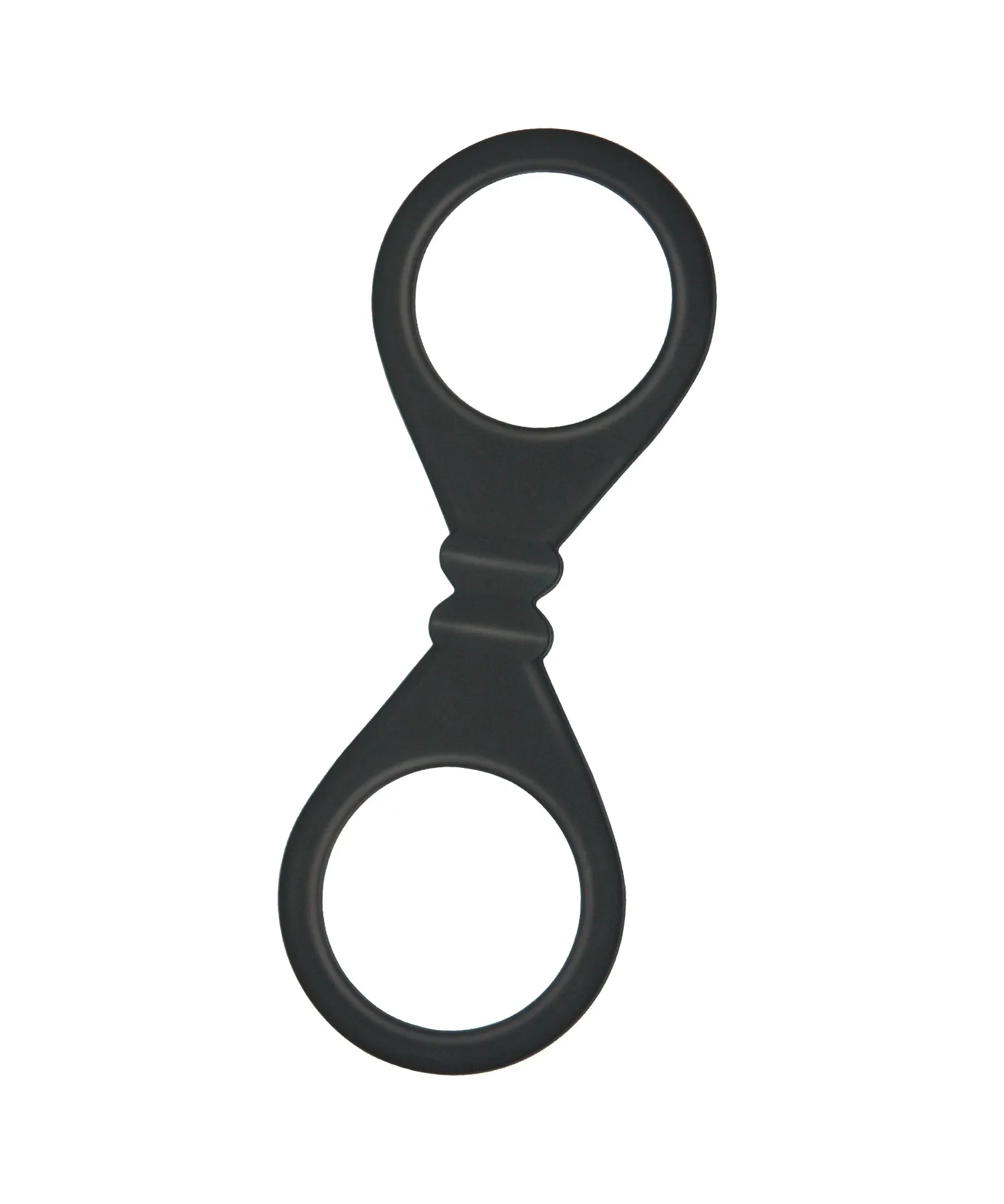 The 9's S Cuffs Silicone Black