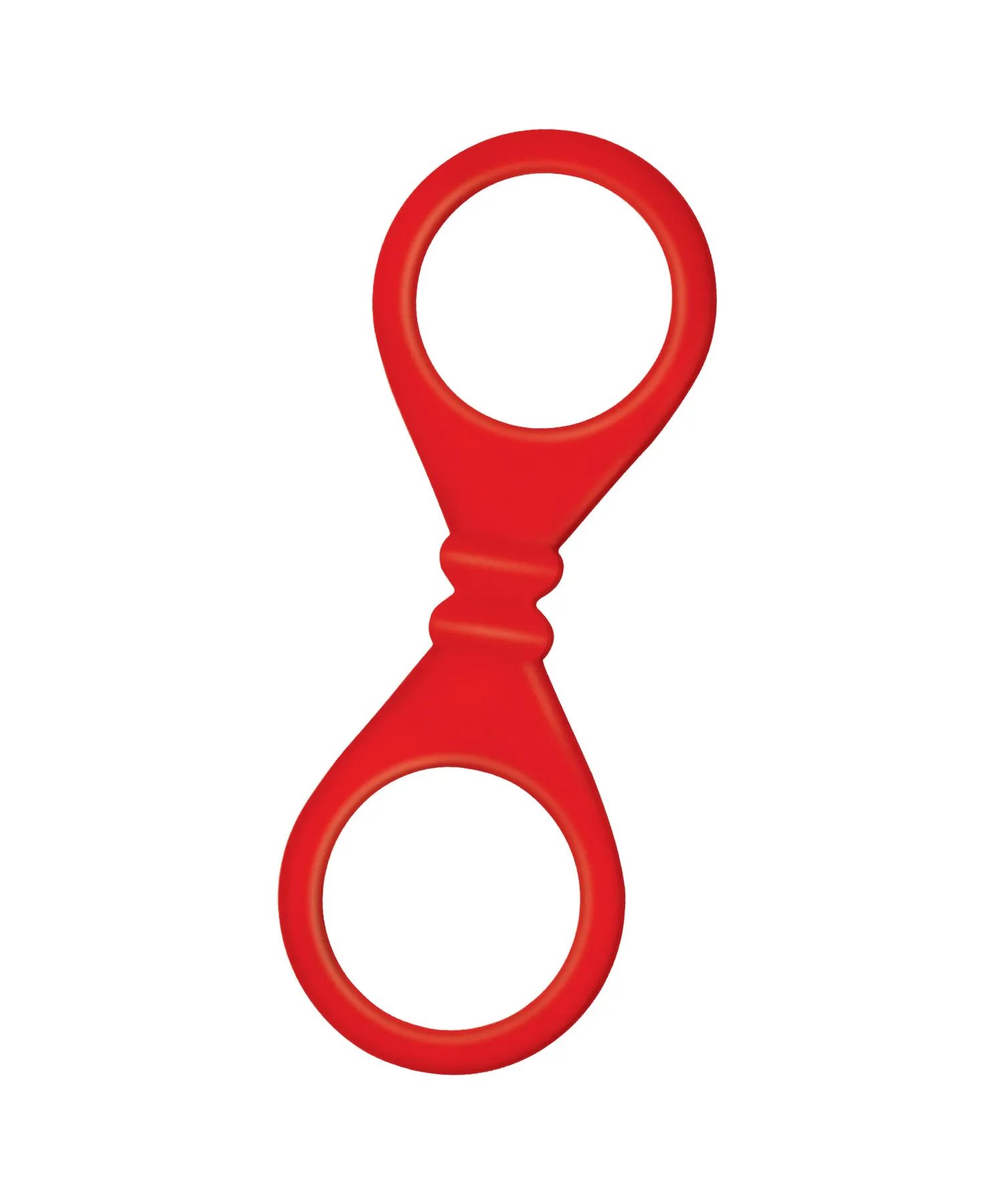 The 9's S Cuffs Silicone Red