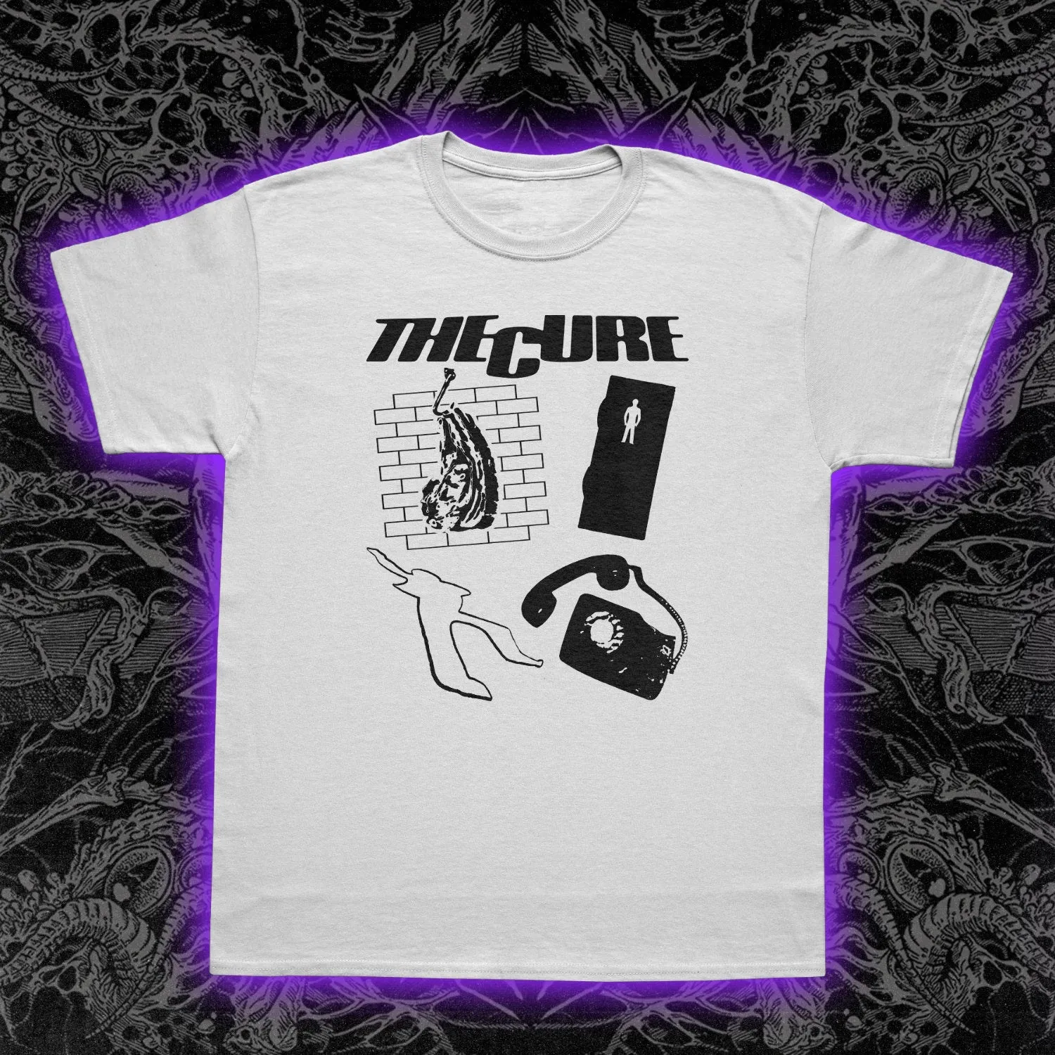 The Cure Three Imaginary Boys Slim Fit Tee