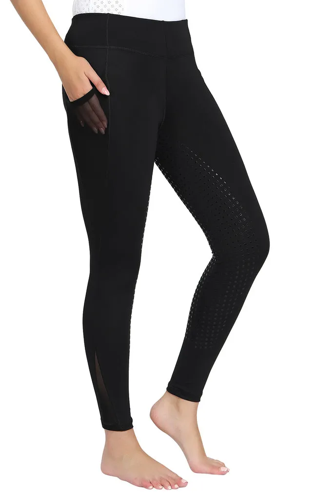 TuffRider Ladies Minerva EquiCool Full Seat Tights