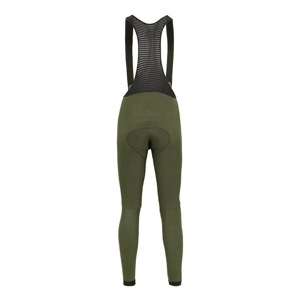 VELODROM VCC Winter Bib Tights - Dark Olive