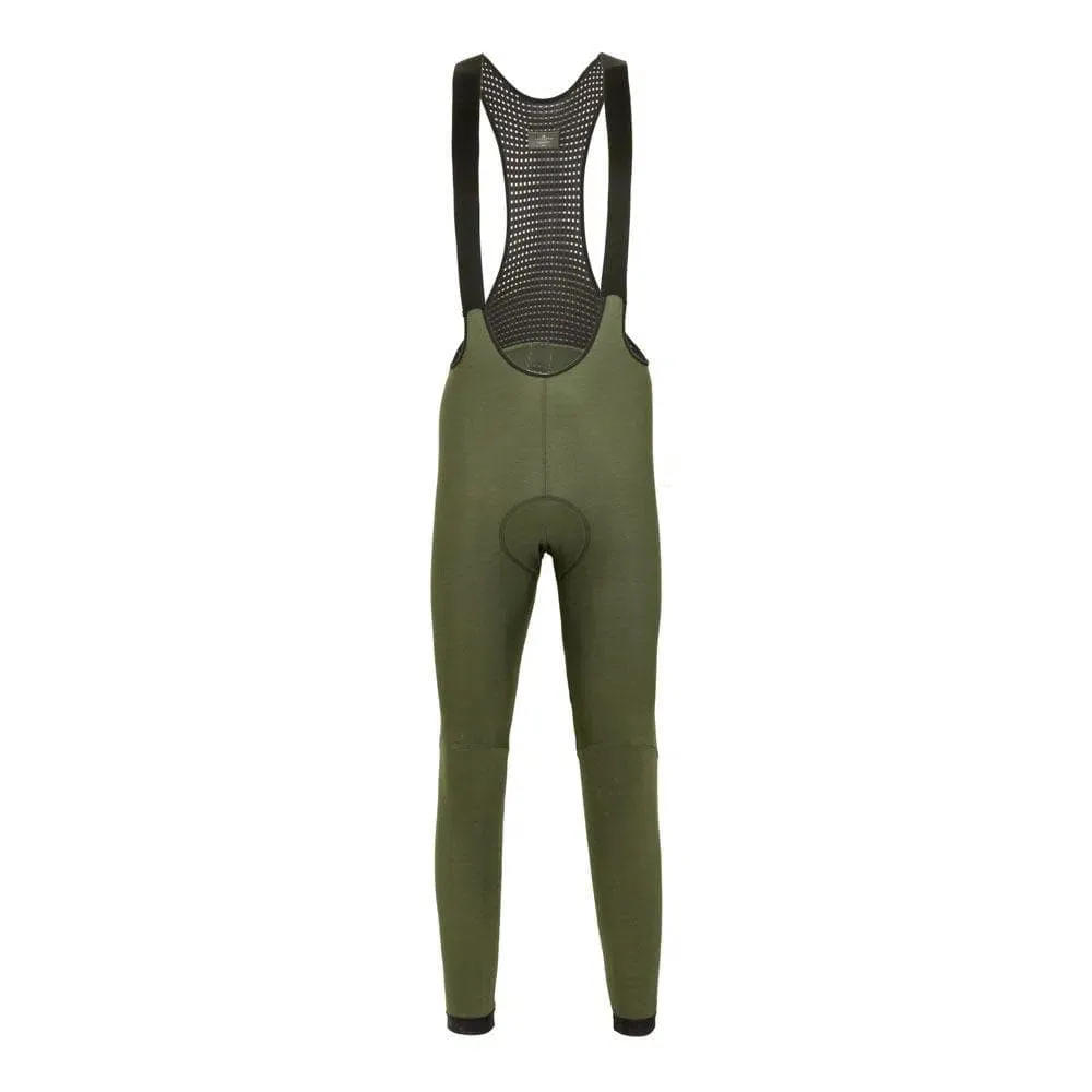 VELODROM VCC Winter Bib Tights - Dark Olive