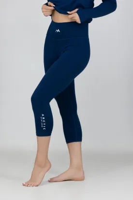 WOMEN'S THERMAL BASE LAYER LEGGING NIGHT SKY NAVY