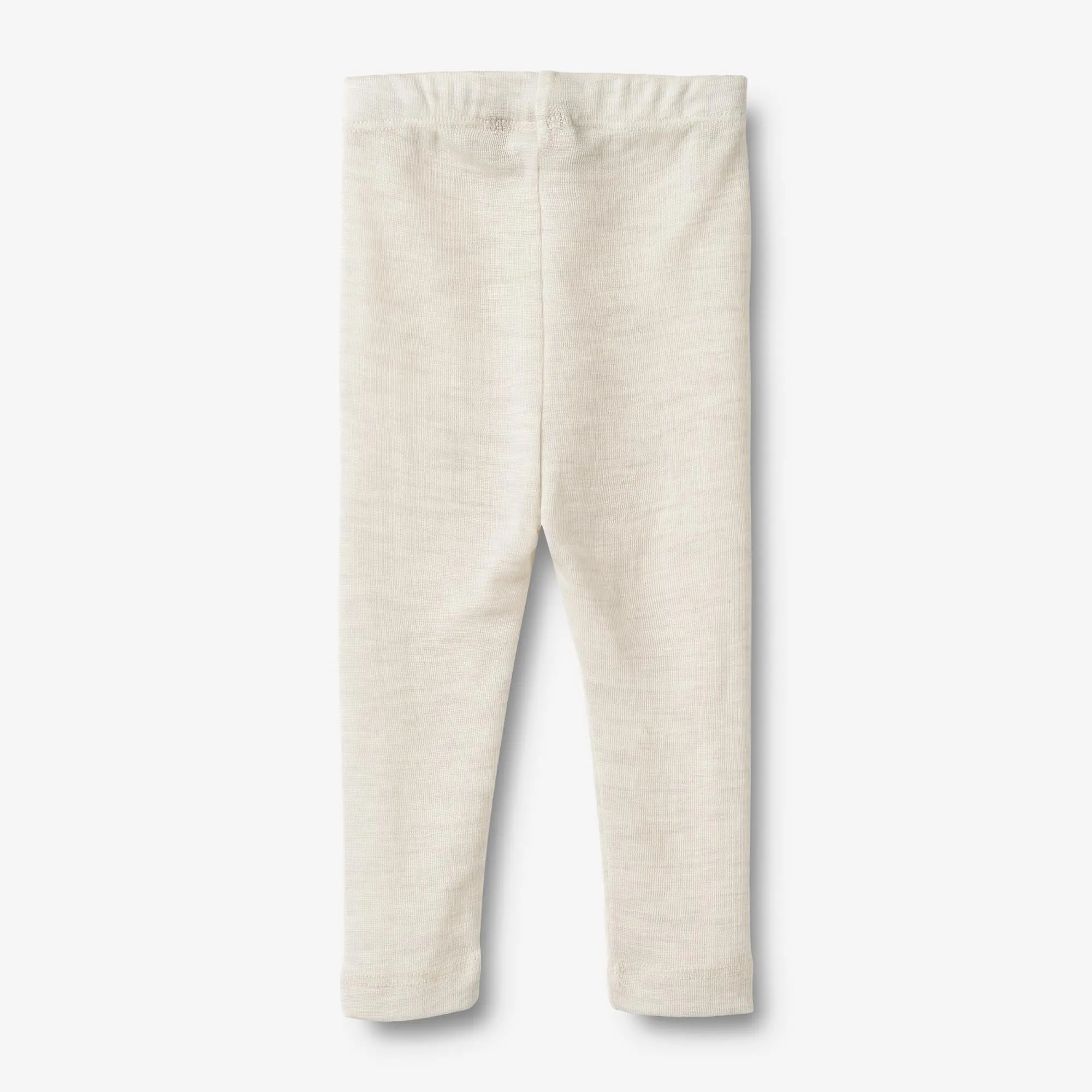 Wool Leggings Agi | Baby - eggshell melange