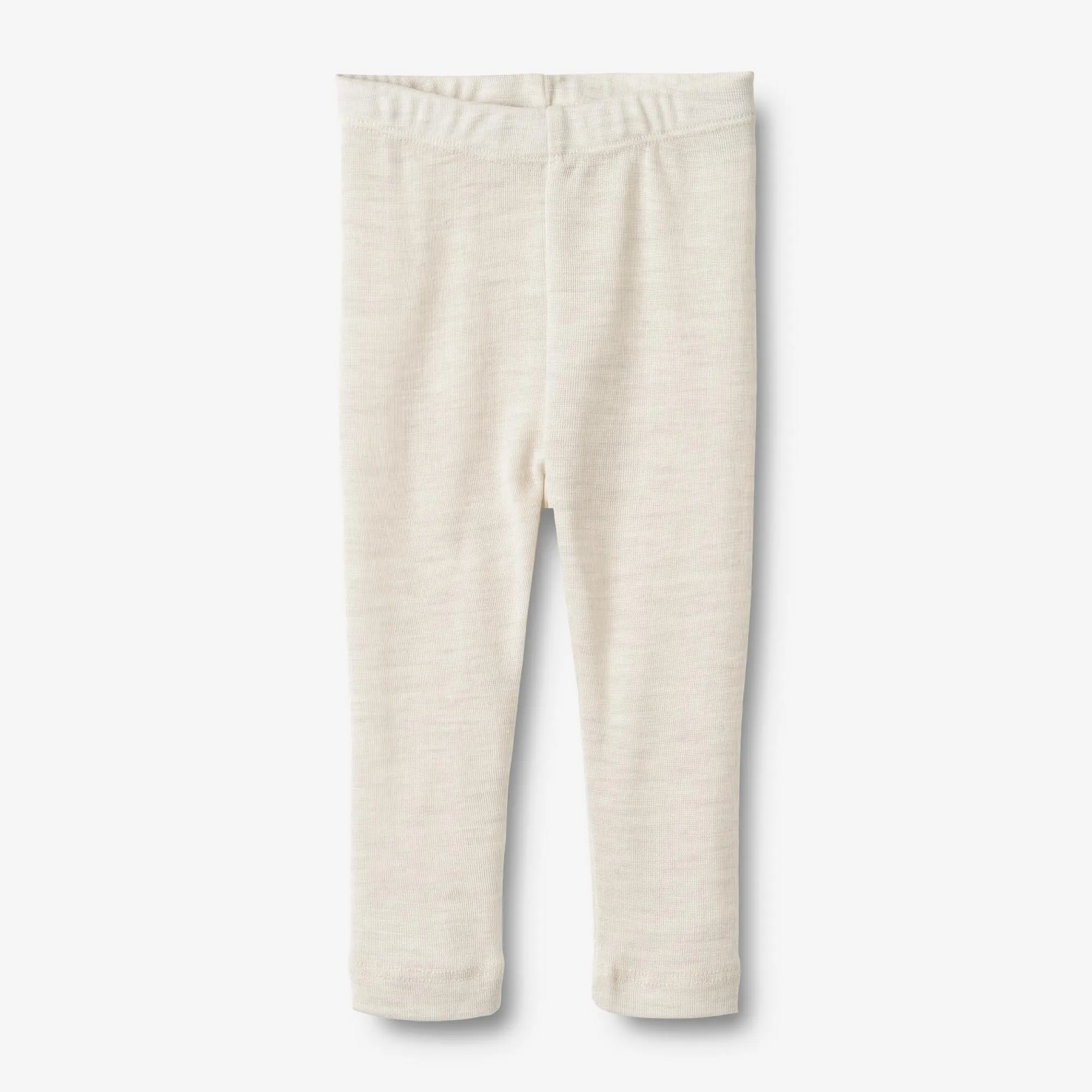 Wool Leggings Agi | Baby - eggshell melange