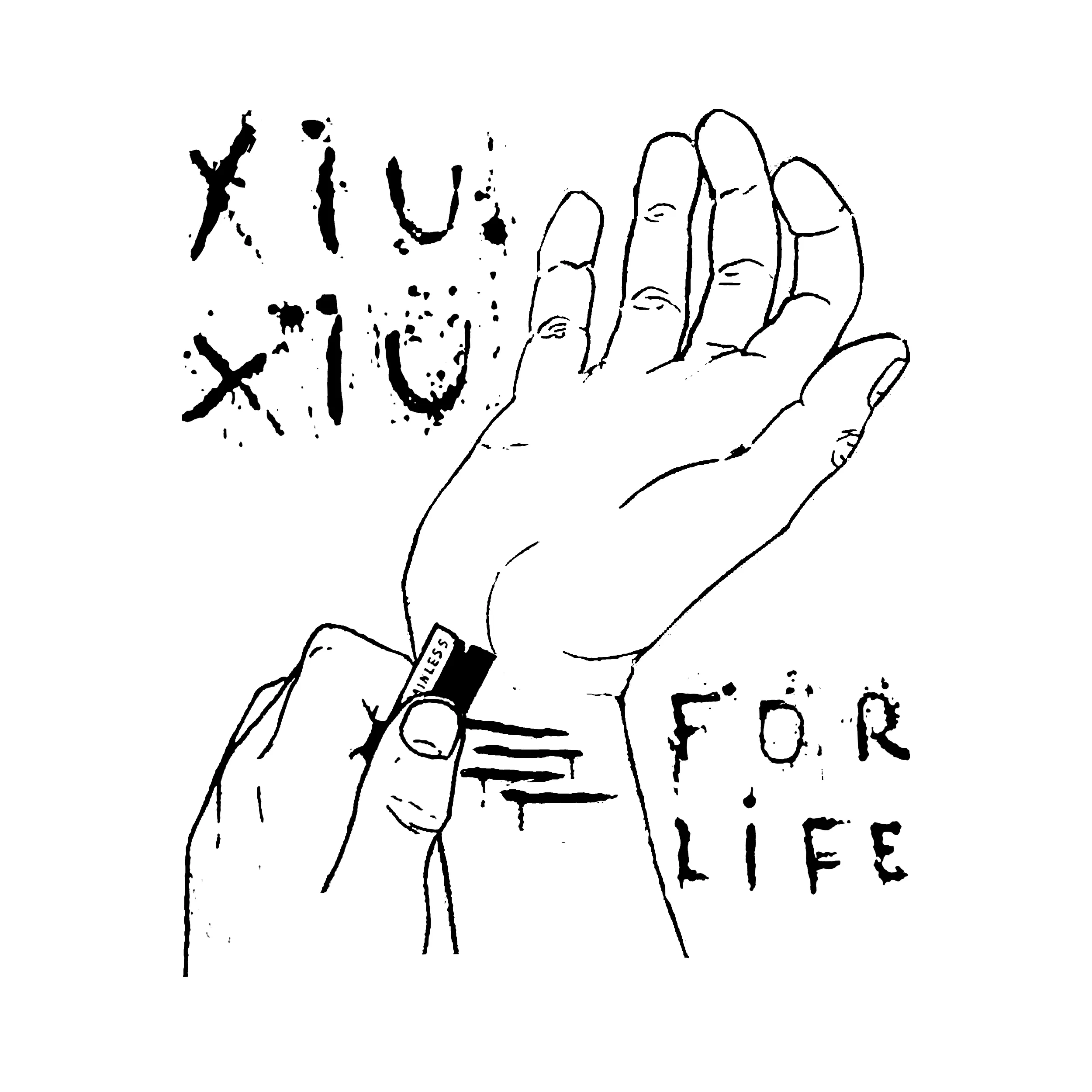 Xiu Xiu For Life Slim Fit Tee