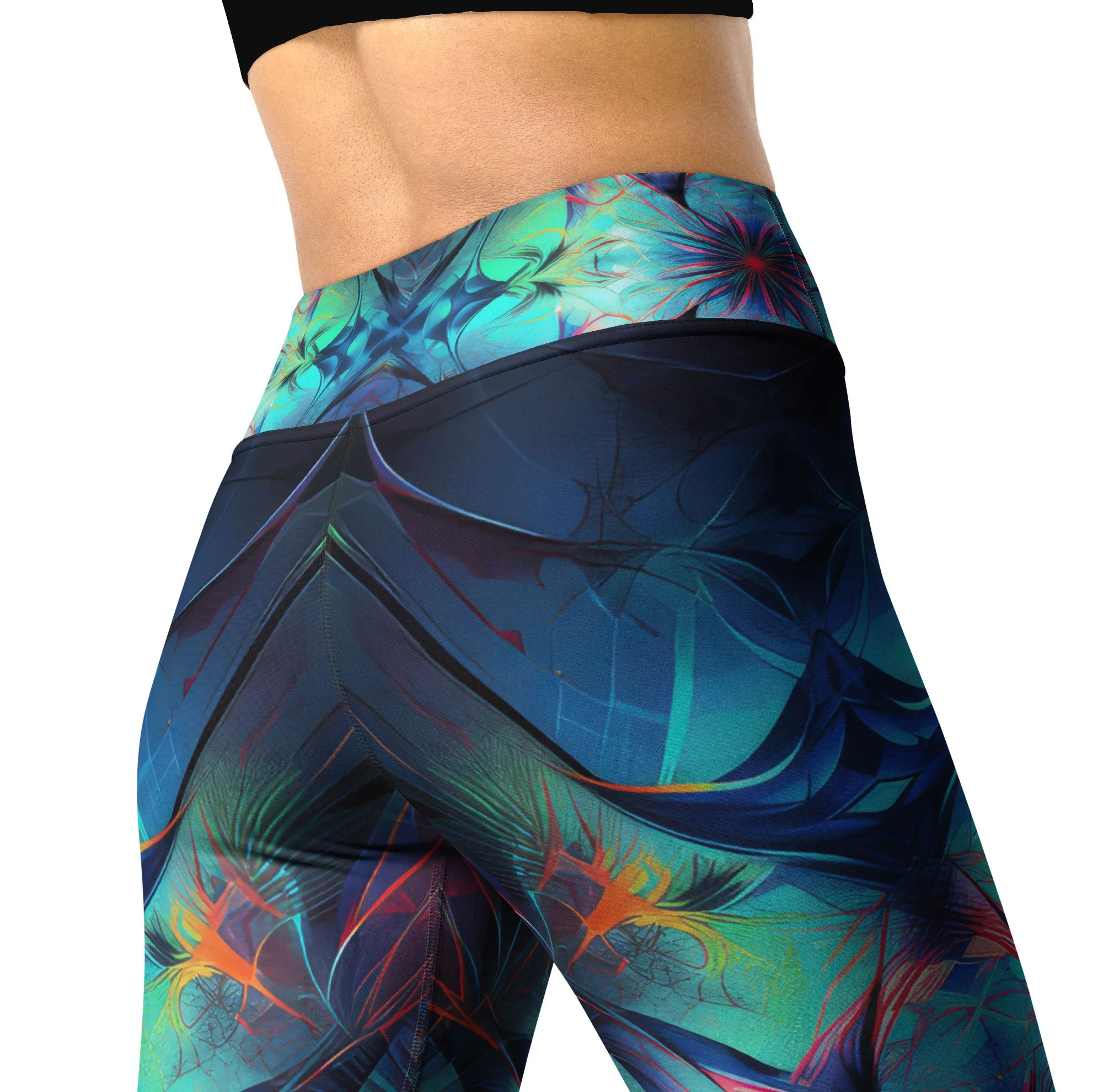 Yoga Leggings Fractal Beauty