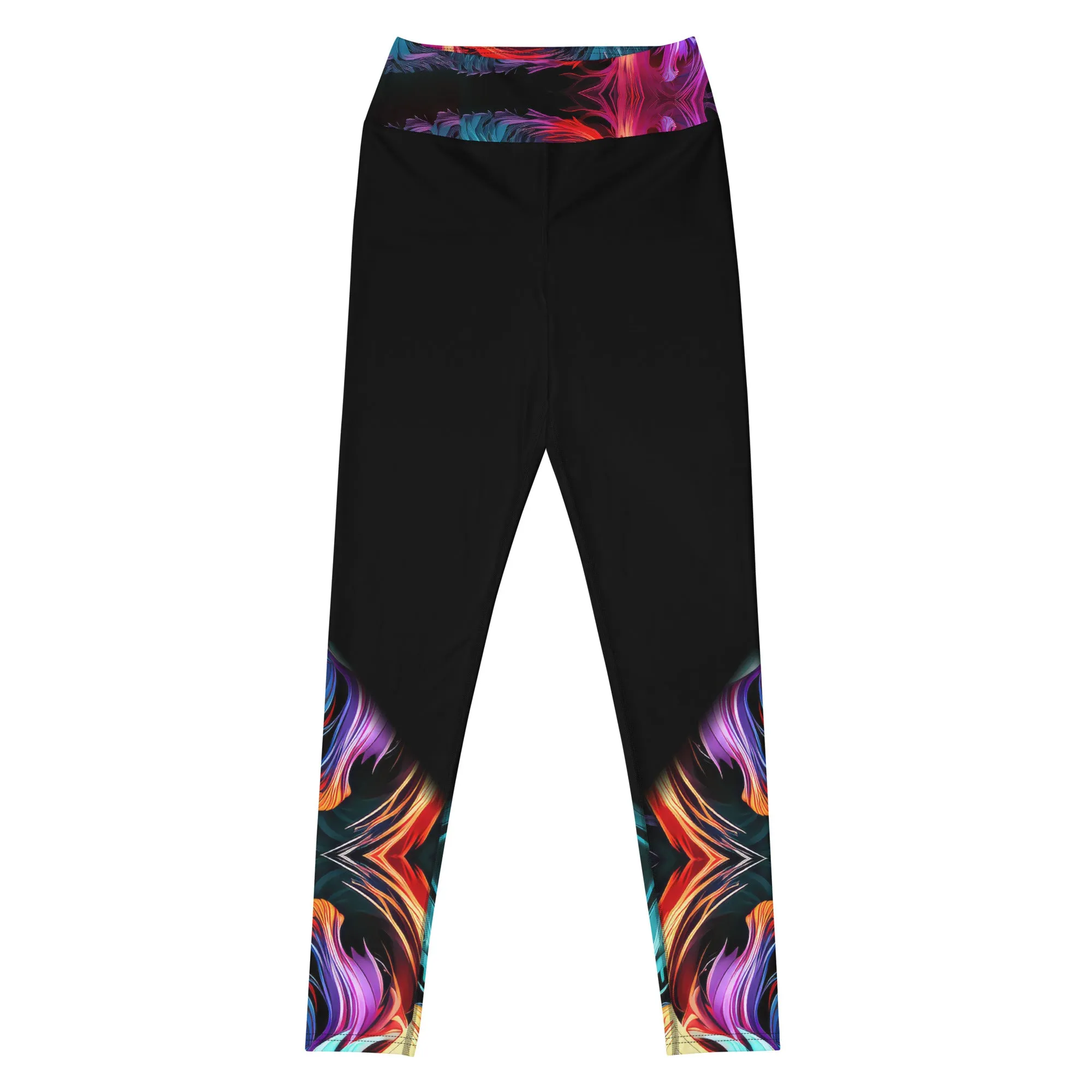 Yoga Leggings Hurricane Rainbow