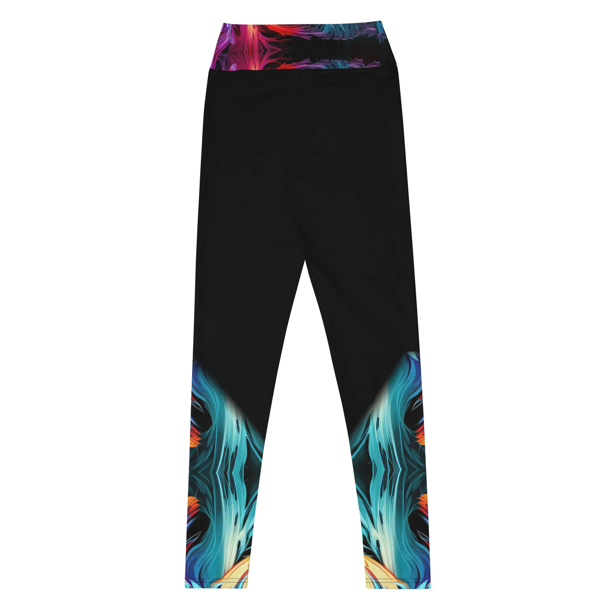 Yoga Leggings Hurricane Rainbow