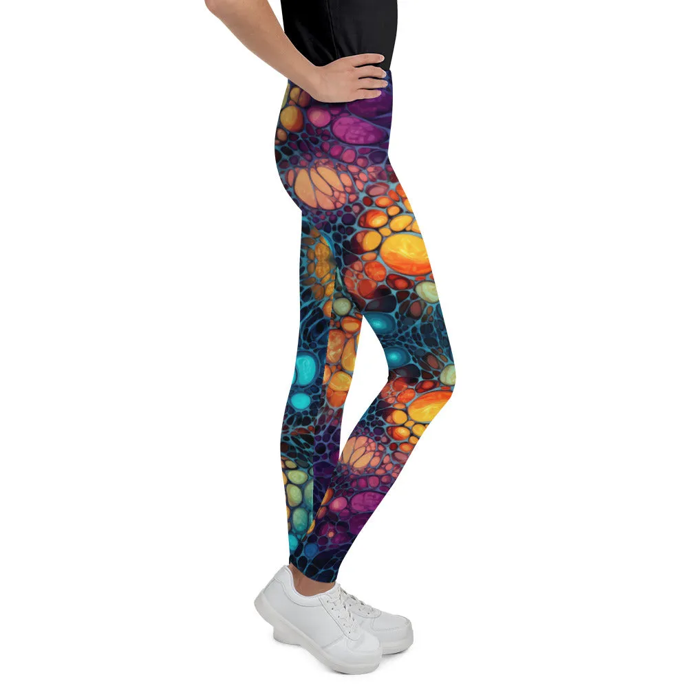 Youth Leggings Christmas cellular lights