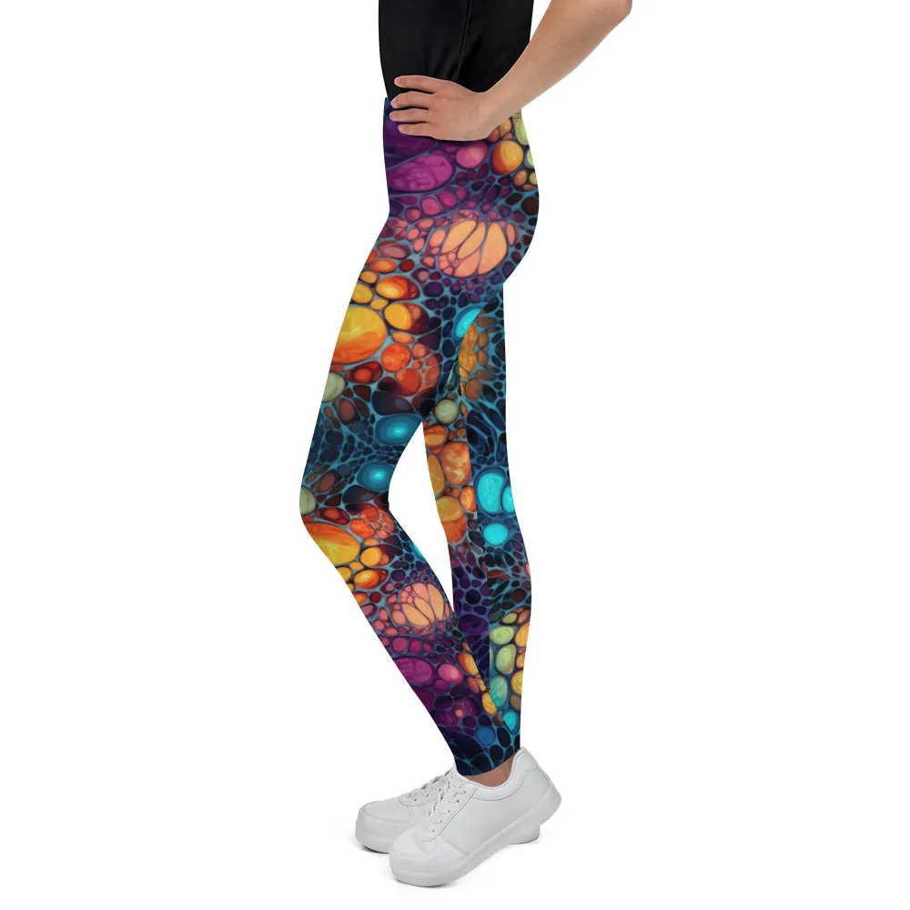 Youth Leggings Christmas cellular lights