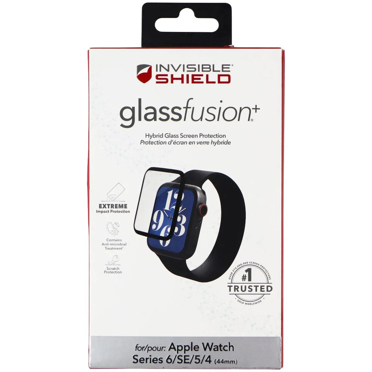 ZAGG Invisibleshield Glass Fusion  Screen for Apple Watch Series 6/SE/5/4 (44mm)